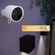 Philips Hue Secure Cam 2K Wired White product in use