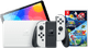Nintendo Switch OLED Wit + Super Mario Galaxy 1+2 Main Image