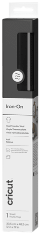 Cricut Thermocollant Puff Noir 30,5 x 48,3 cm Main Image