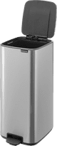 Brabantia Bo Pedal Bin 30 Litres Matt Steel Anti-Traces de Doigts détail