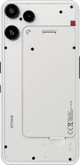 Nothing Phone 3(a) Lite 128GB Wit 5G achterkant