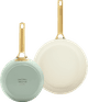 GreenPan Padova Reserve 20cm + 26cm Frying Pan Set Pastel Green Main Image
