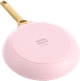GreenPan Padova Reserve 20 + 26 cm koekenpannenset Blush Pink onderkant