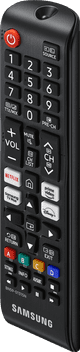 Samsung standaard afstandsbediening rechterkant