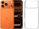 Apple iPhone 17 Pro Max 512 Go Orange + BlueBuilt Protective Back Cover Transparent Main Image