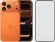 Apple iPhone 17 Pro Max 256 Go Orange + BlueBuilt Protège-écran Verre Main Image