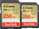 SanDisk SDXC Extreme 256GB 130MB/s DuoPack Main Image