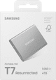 Samsung T7 Resurrected Portable SSD 4TB verpakking