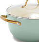 GreenPan Padova pannenset 10-delig Mint Green detail