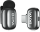 Boya Mini 2 Grijs voor Usb C en Lightning voorkant
