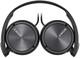 Sony MDR-ZX310AP Zwart voorkant