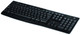 Logitech K270 Draadloos Toetsenbord AZERTY bovenkant