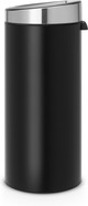 Brabantia Touch Bin 30 Liter Matt Black + Vuilniszakken (120 stuks) null