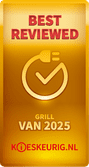Promotie label voor Tefal OptiGrill Elite XL GC760D.